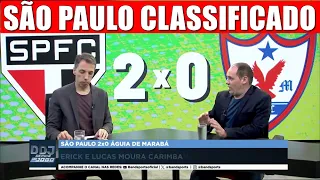 SÃO PAULO FC 2 X 0 AGUIA DE MARINGA COM GOLS DE LUCAS E ERICK TRICOLOR VENCE NO MORUMBIS