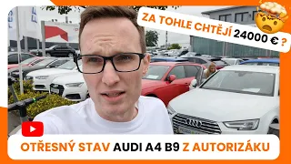 Za tohle chtějí 24000€? Otřesný stav Audi A4 B9 z autorizáku!