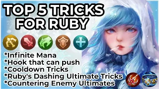 5 Things You Still May Not Know About Ruby in MLBB ~ RUBY Tips and Tricks | Mobile Legends 2021