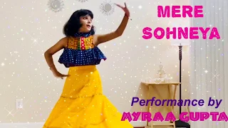 Mere Sohneya | Kabir Singh | Bollywood song | Kid Dance Performance@Fun Food Finesse by Divya Gupta