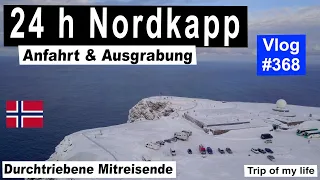 #368 Roadtrip Norwegen, Winter am NORDKAPP | Anfahrt & eingeschneit | Radlader Hilfe | Neuschnee