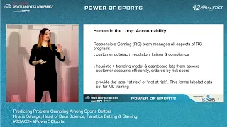 SSAC24: Predicting Problem Gambling Among Sports Bettors