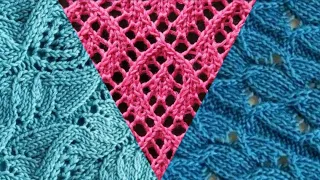 ВЯЗАНИЕ: 🔎13🔍 схемы узоров для вязания спицами. KNITTING: patterns for knitting.