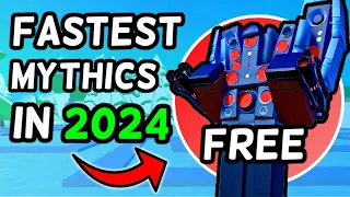 How To Get MYTHICS For FREE In 2024! (Toilet Tower Defense)