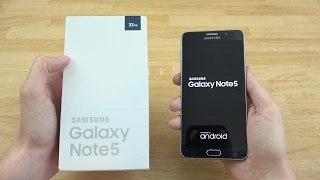Samsung Galaxy Note 5 Unboxing!