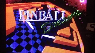 Pinball Dreams preview on Amstrad CPC 6128