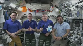 Expedition 69 NASA’s SpaceX Crew-6 Talks with Media Before Station Departure - Aug. 23, 2023