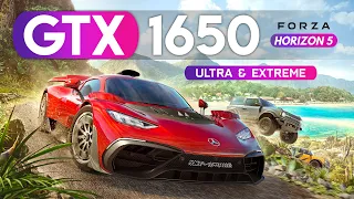 Forza Horizon 5 | FPS Boost | GTX 1650 + I5 10400f | 1080p Ultra & Extreme Settings Test