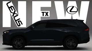 *OFFICIAL* Lexus ANNOUNCES the huge "TX" 3-row Crossover - Here's everything we know...