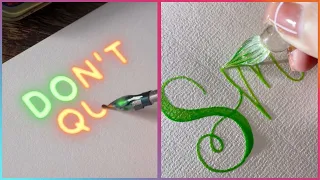 Satisfying CALLIGRAPHY & LETTERING Art On Another Level