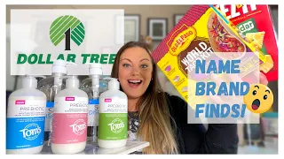 DOLLAR TREE HAUL | AMAZING NAME BRAND FINDS FOR $1.25