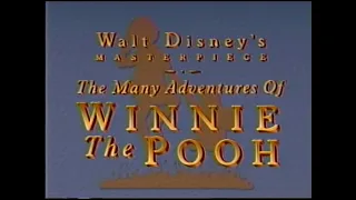 The Many Adventures of Winnie the Pooh 1996 - Behind The Scenes Intro