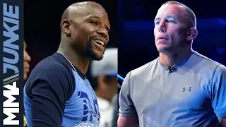 MMAjunkie Radio Daily Debate: Interest in potential boxing match between GSP and Mayweather