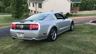 2005 Ford Mustang GT. Borla Atak Axle backs, Jegs offroad catless H pipe