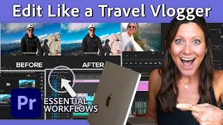 Best Video Editing Style for Travel Vlogs | Premiere Pro Tutorial with Kara and Nate | Adobe Video