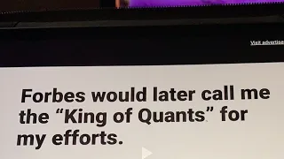 King of Quants