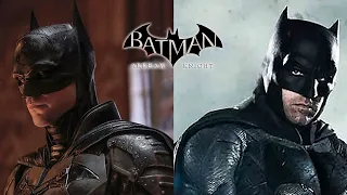 Different fighting styles between Battinson VS Batfleck (Beginner VS Veteran)