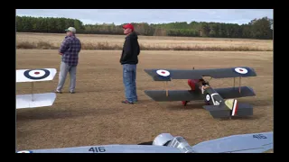 1/3 scale Balsa USA Sopwith Pups at the Flying Tigers Giant Warbird event.