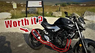 Full Exhaust on a MT-03, Worth it?