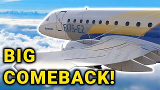 Here's WHY Every Airlines Will BEG For The NEW E175-E2!