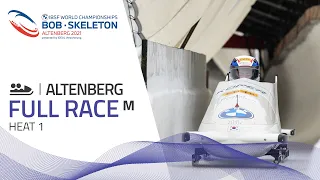 Altenberg | BMW IBSF World Championships 2021 - 2-Man Bobsleigh Heat 1 | IBSF Official