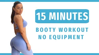 15 Minutes Legs & Booty Workout // NO EQUIPMENT | KRISSY CELA