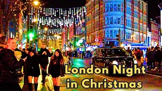 Лондон в Рождество 2023 года / Оксфорд-стрит в Рождество