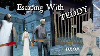 Escaping With Teddy In Granny 3