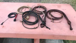 Cracking Various Indiana Jones Bullwhips