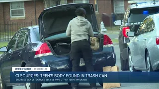 Body of teenager found in Richmond trash can, Crime Insider sources say