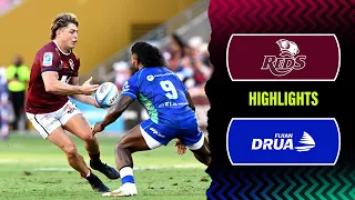 Super Rugby Pacific 2023 | Reds v Fijian Drua | Rd 4 Highlights