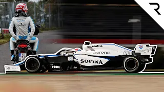 Does Russell keep throwing away F1 points for Williams?