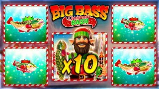 10x MAX STAGE On BIG BASS CHRISTMAS BASH SLOT!!