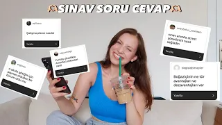 okul sonunculuğundan BOĞAZİÇİ ÜNİVERSİTESİNE🫠 | SORU CEVAP🫶🏻