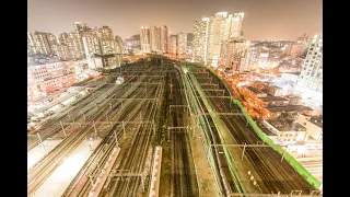 용산역 10초 타임랩스 #용산역#타임랩스 #timelapse  #Yongsan #station  #기차