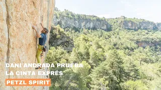 Review | Dani Andrada Prueba las Cintas Exprés Petzl Spirit