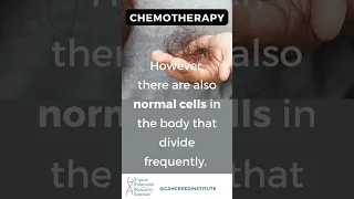 Why does CHEMOTHERAPY cause HAIR LOSS? | Cancer Ed & Res Institute | #EducationalShorts