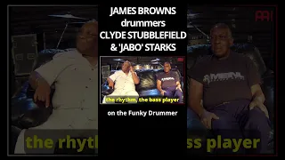 James Browns drummers Clyde Stubblefield and Jabo Starks on the Funky Drummer