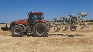 EP.16 Case IH Magnum 340 cvx+Aratro  | Aratura 2021