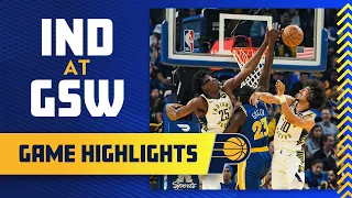 Indiana Pacers Highlights at Golden State Warriors | December 5, 2022