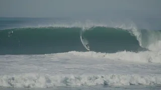 Giant Ocean Beach! Surfers Brave Paddle Out with Perfect Conditions.