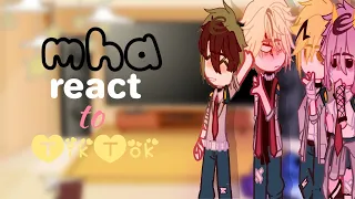 MHA react to TikTok//bakudeku//bnha