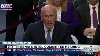 Dir. of National Intelligence Dan Coats OPENING STATEMENT at Senate Intel Committee (FNN)
