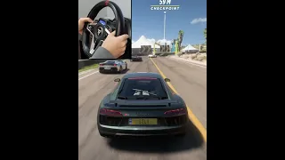 Gameplay 6 2016 Audi R8 V10 Plus drive with  (Thrustmaster T248)  in Forza horizon 5