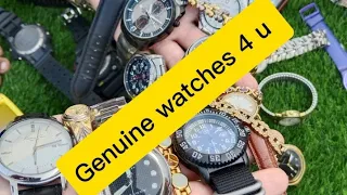 Great lot of imported original Seiko,citizen swatch,G-Shock,Tissot,Casio etc watches imported USA,UK