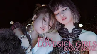 BLACKPINK - 'lovesick girls' intro + dance break [M/V]
