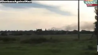 4 07 14 Донецк  Горит аэропорт! Работает артиллерия! Новости Украины Сегодня
