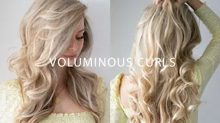 HOW TO: VOLUMINOUS CURLS (LONG LASTING) ✨ Everyday Curls