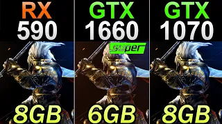 RX 590 Vs. GTX 1660 Super Vs. GTX 1070 | 1080p and 1440p Gaming Benchmarks