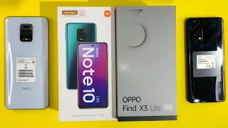 Xiaomi Redmi Note 10 Lite vs Oppo Find X3 Lite